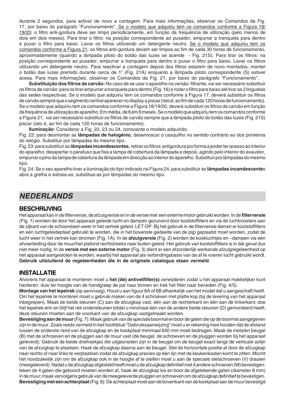 Nederlands | Candy CDH 90 X User Manual | Page 15 / 24