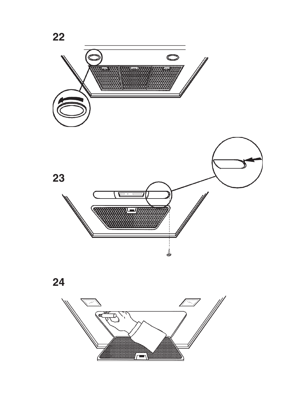 Candy CDH 90 X User Manual | Page 22 / 24