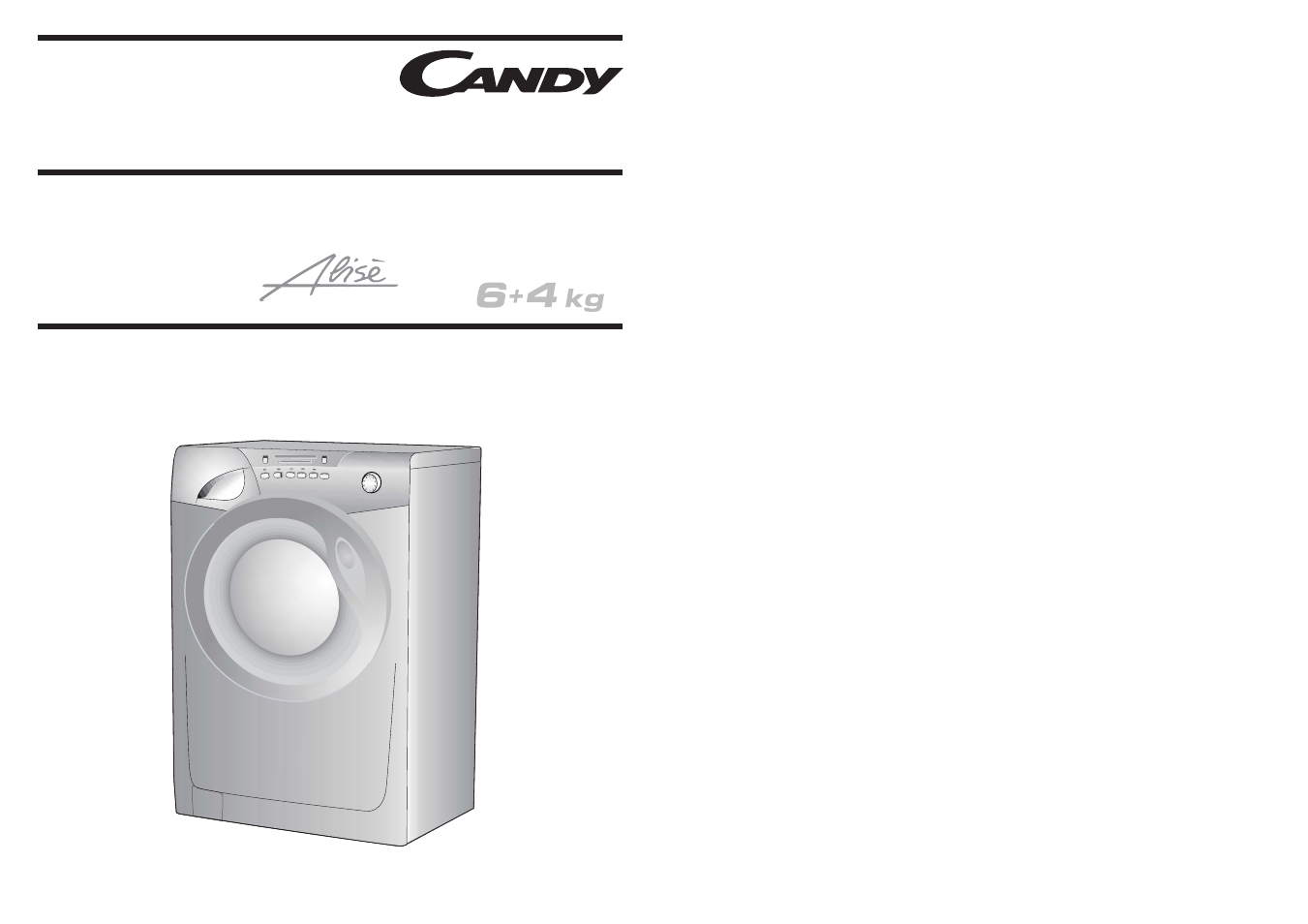 Candy GO W464-80 User Manual | 21 pages