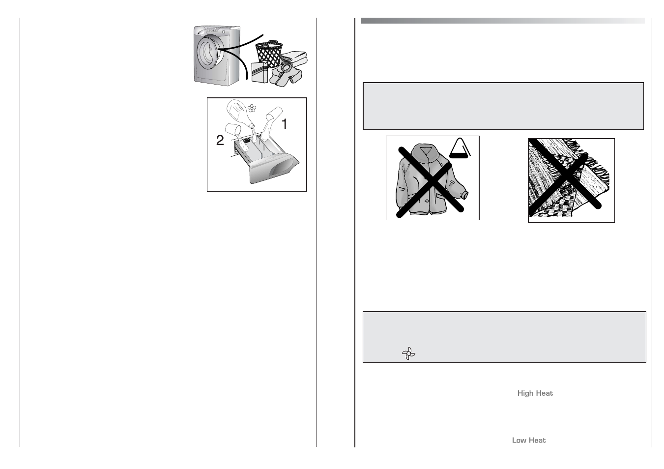 Drying | Candy GO W464-80 User Manual | Page 13 / 21