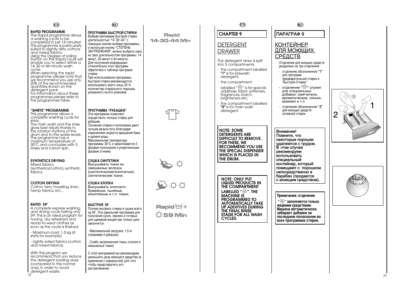 Candy EVO4W 2643D-S User Manual | Page 17 / 29