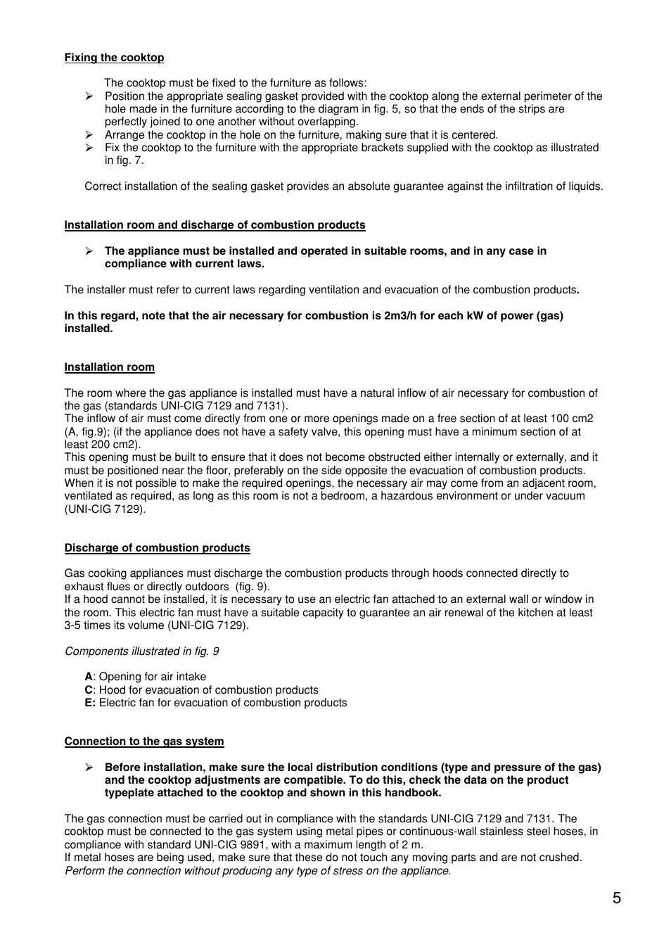 Candy PG 905 AMX User Manual | Page 7 / 16