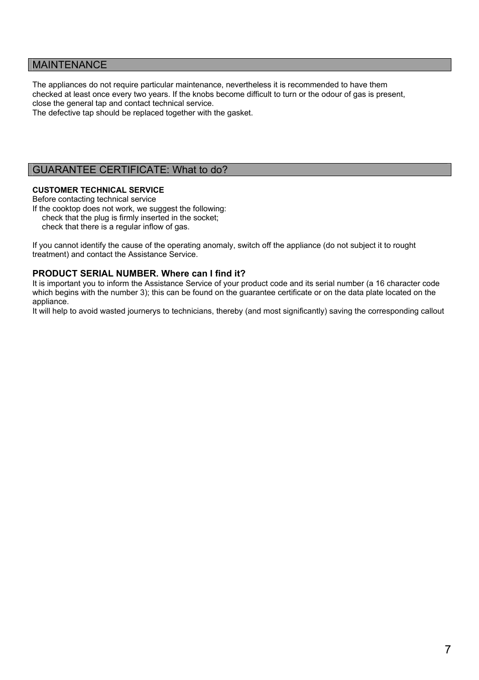 Candy PG 905 AMX User Manual | Page 9 / 16