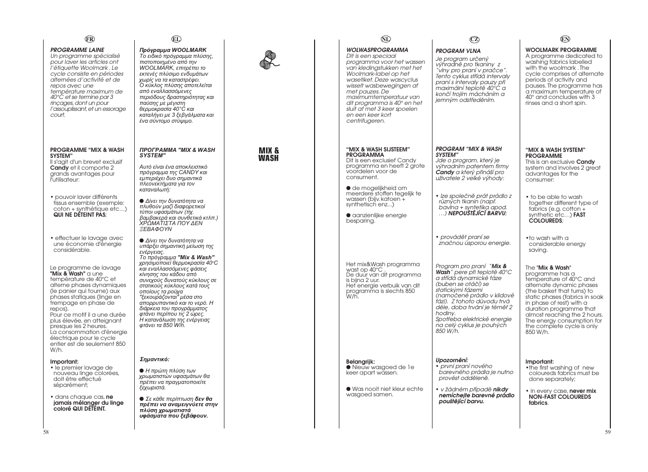Candy GO 1482D-86S User Manual | Page 30 / 41