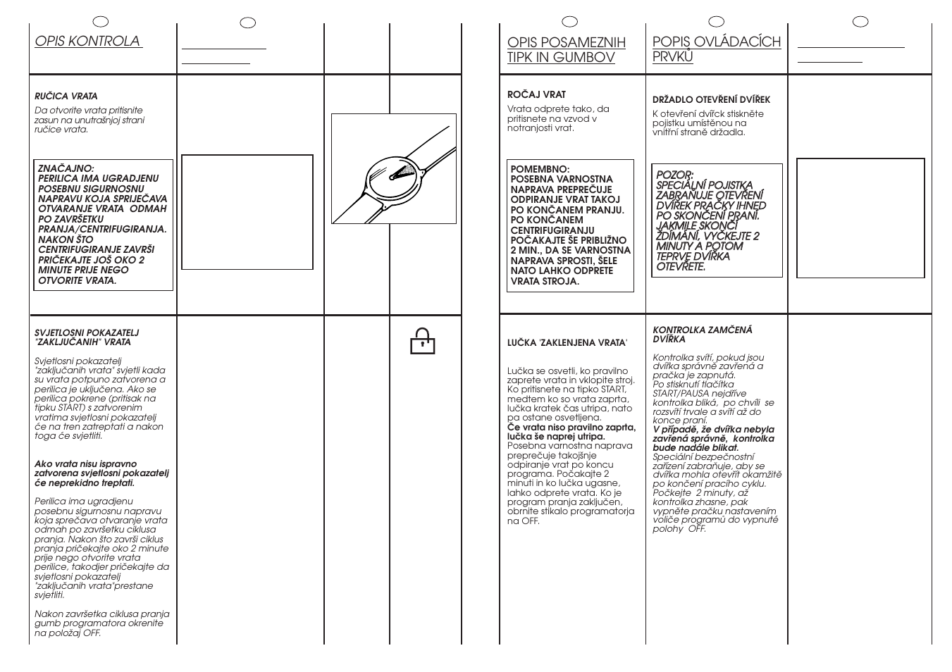 A2 min. b | Candy GO F106-16S User Manual | Page 13 / 41