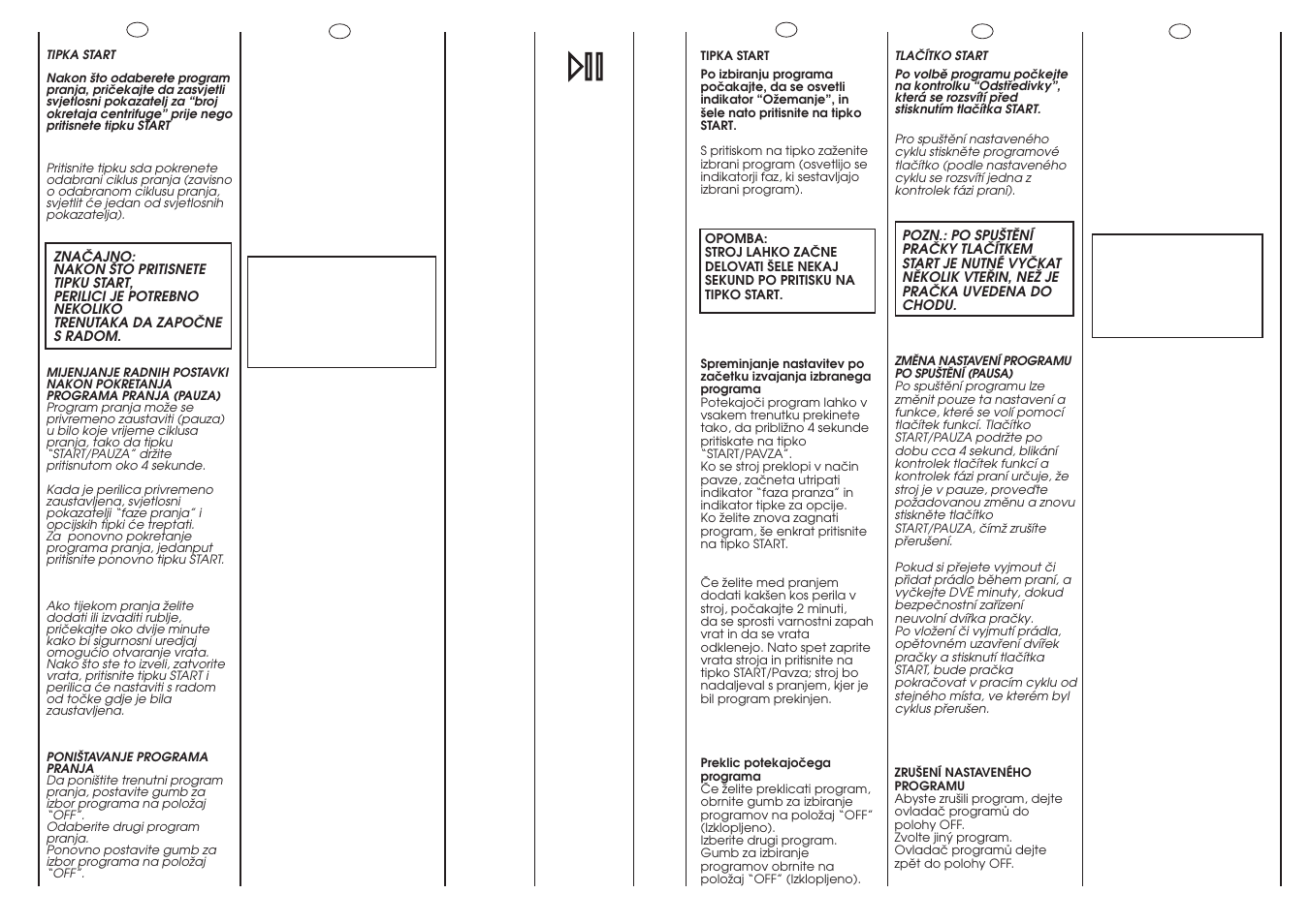 Candy GO F106-16S User Manual | Page 14 / 41