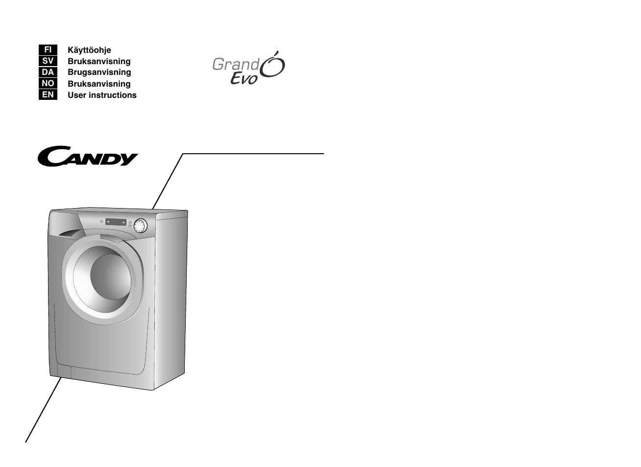 Candy EVO 1672D-S User Manual | 41 pages