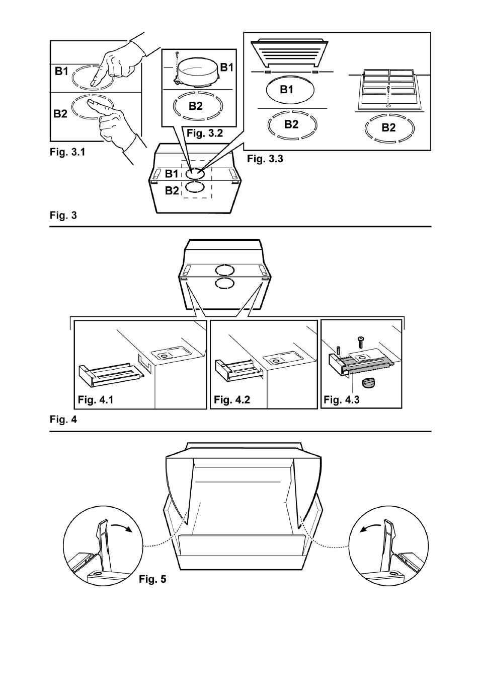 Candy CBP 62 W User Manual | Page 3 / 36