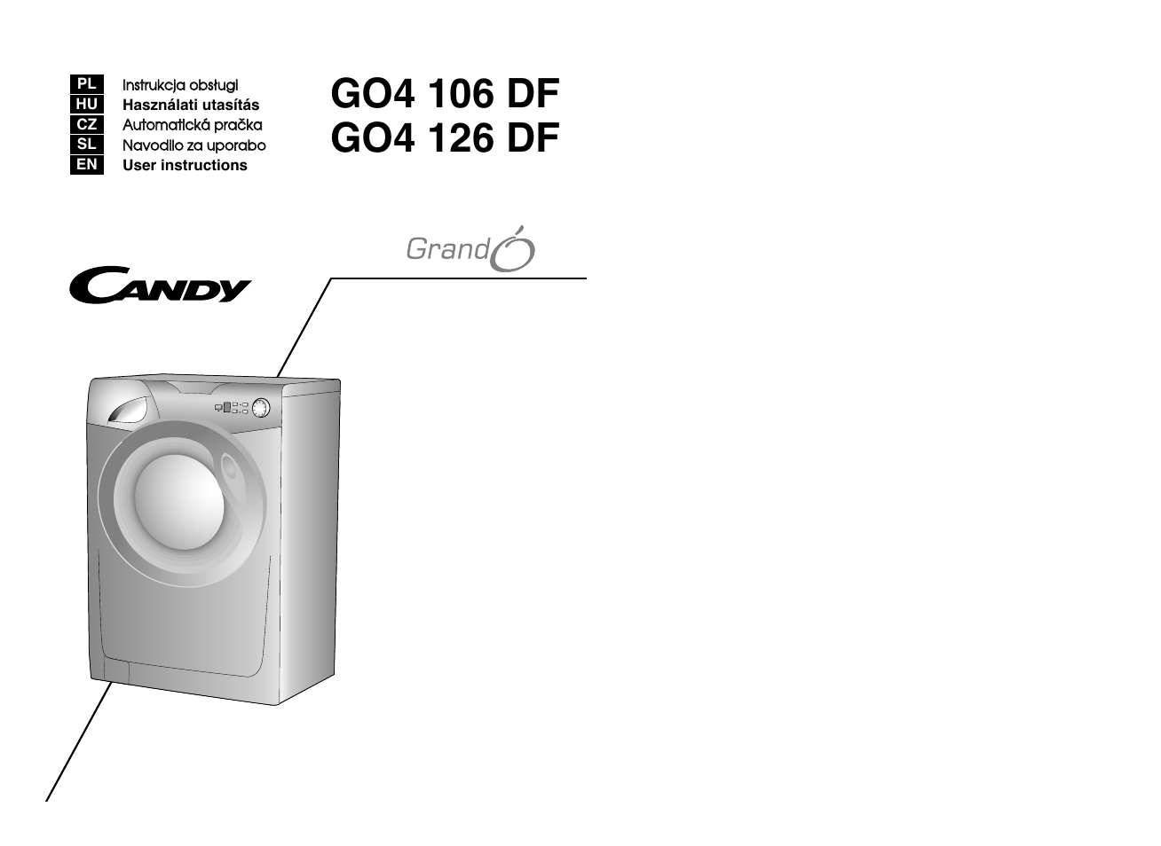 Candy GO4 126DF__L1-S User Manual | 41 pages