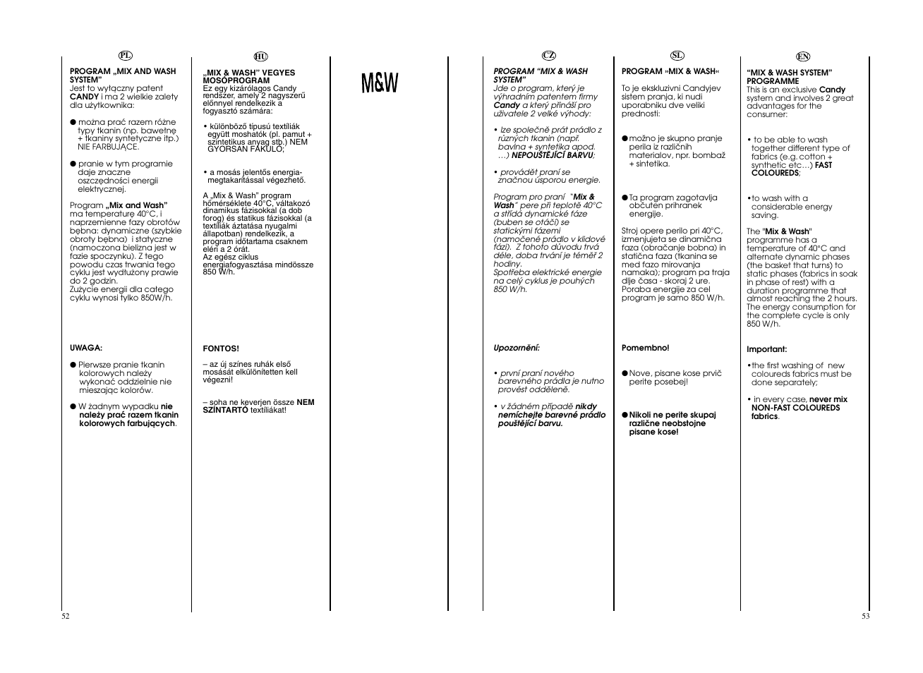 Candy GO4 126DF__L1-S User Manual | Page 27 / 41