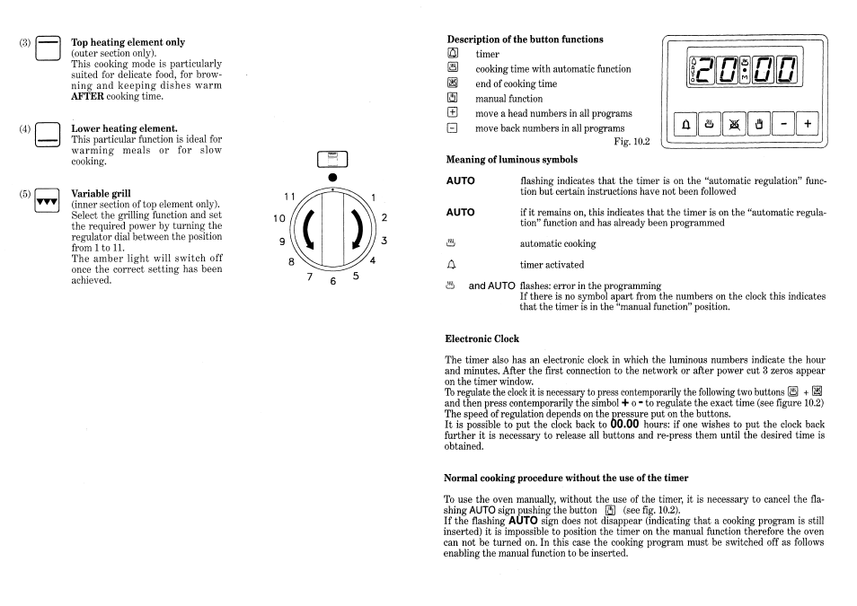 Candy FDP 231 X UK User Manual | Page 11 / 12