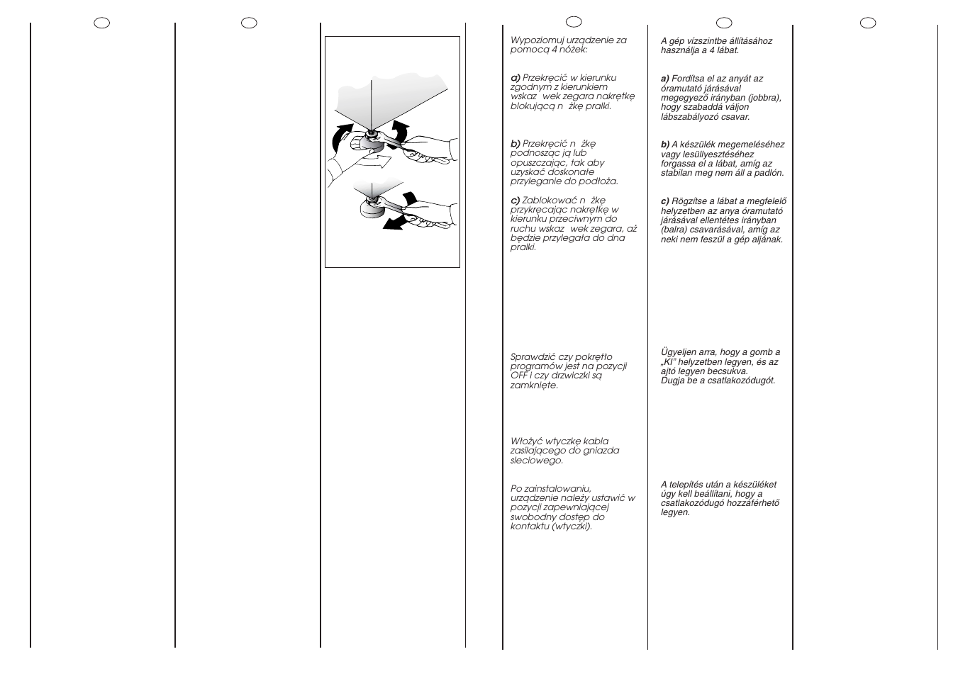 Ab c | Candy GO 610 D-16S User Manual | Page 11 / 41