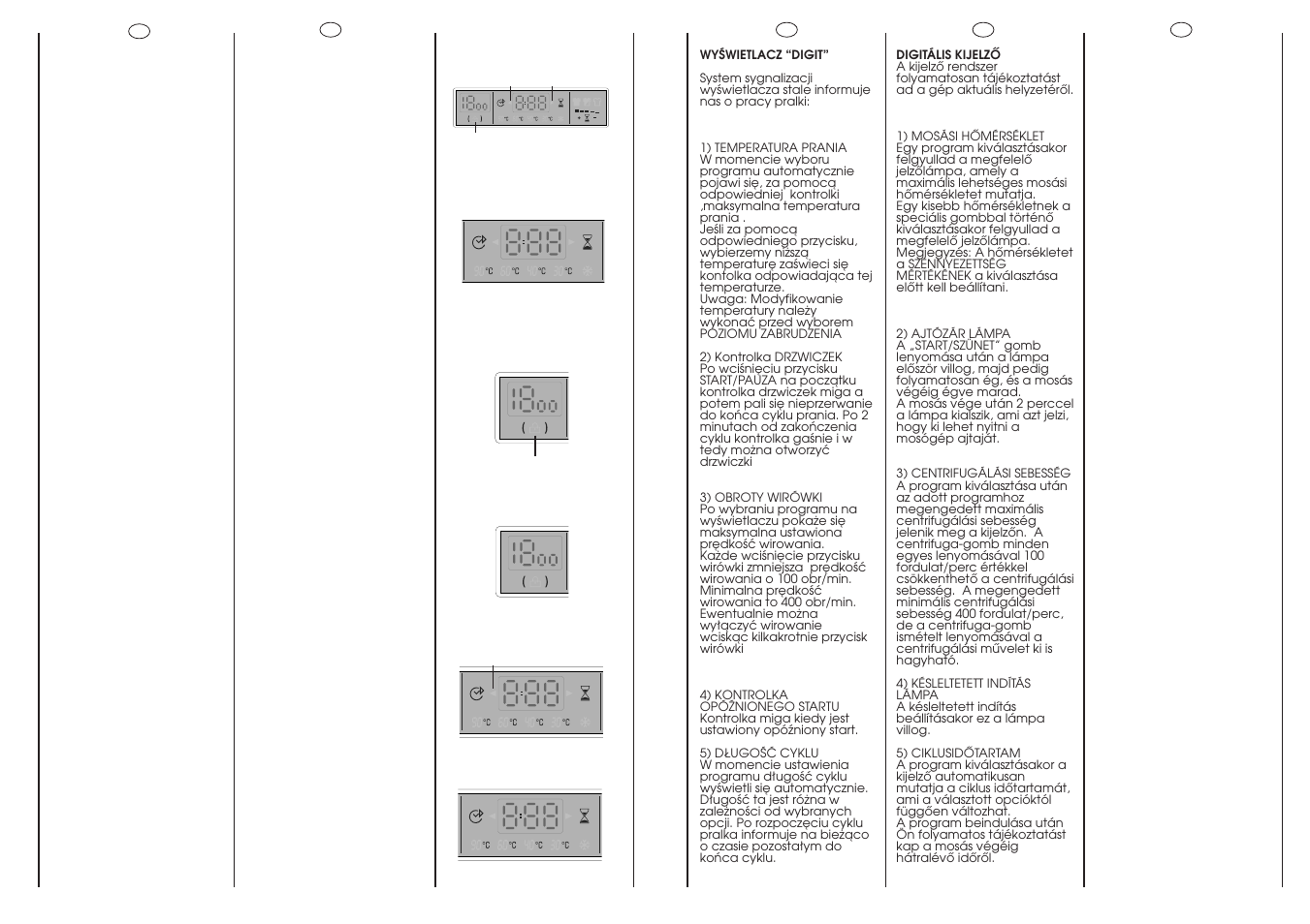 Candy GO 610 D-16S User Manual | Page 19 / 41