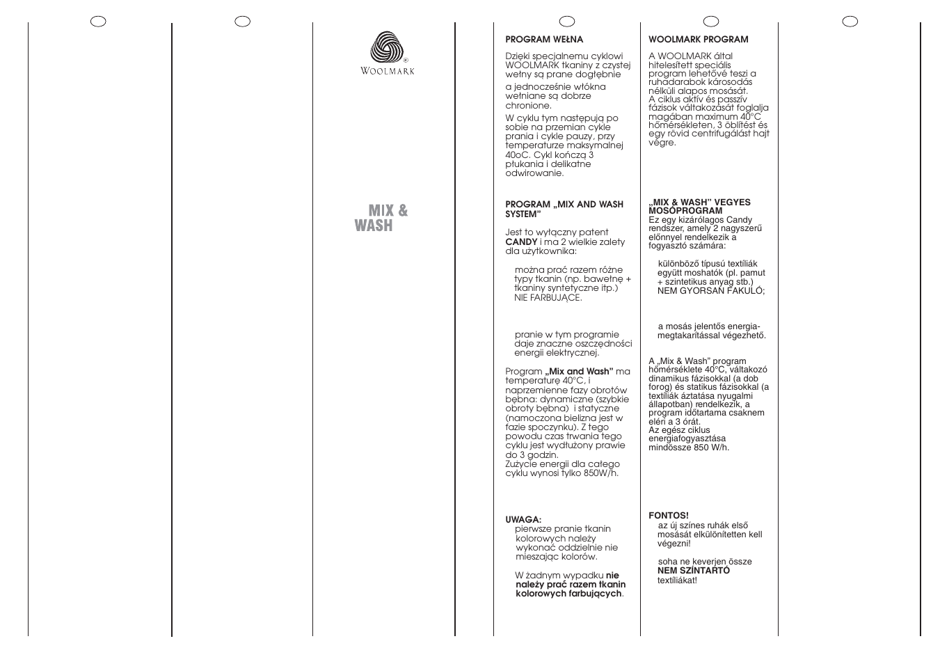 Candy GO 610 D-16S User Manual | Page 29 / 41