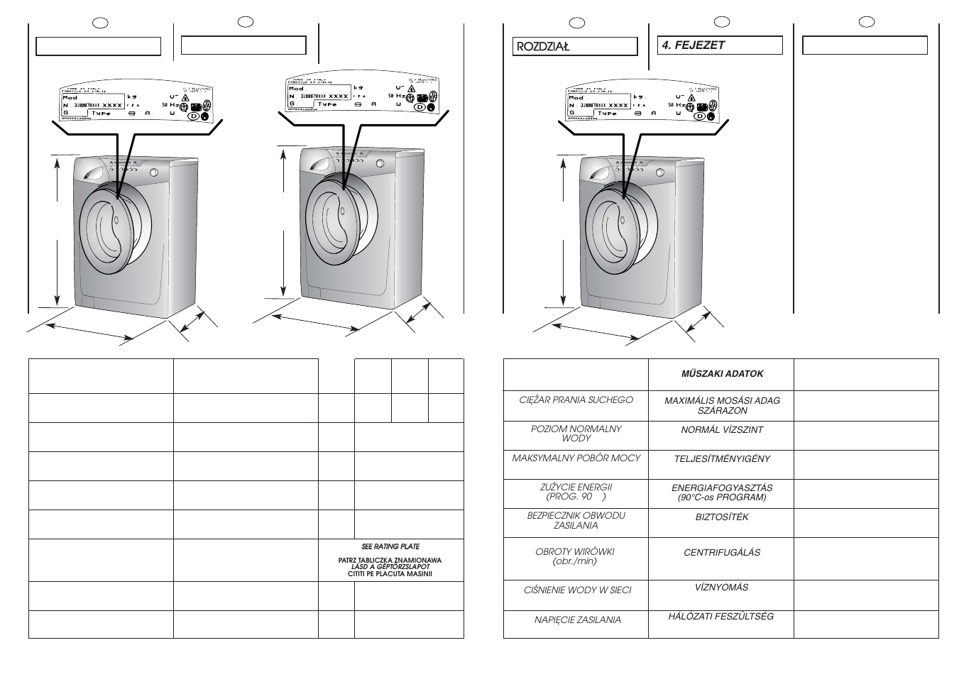 Candy GO 610 D-16S User Manual | Page 8 / 41