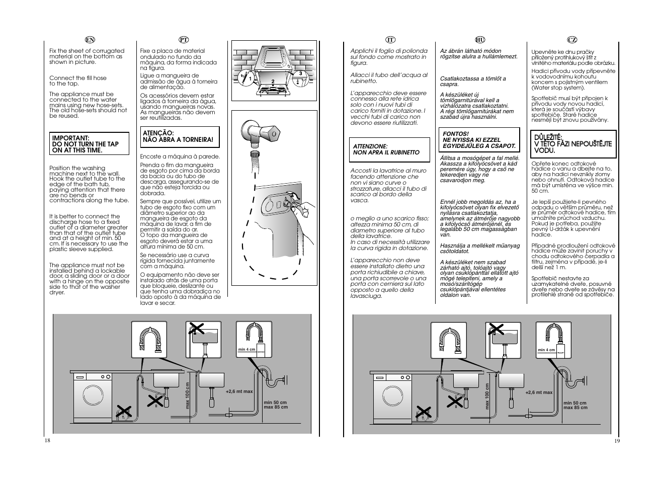 Candy EVOW 4963D-S User Manual | Page 10 / 53