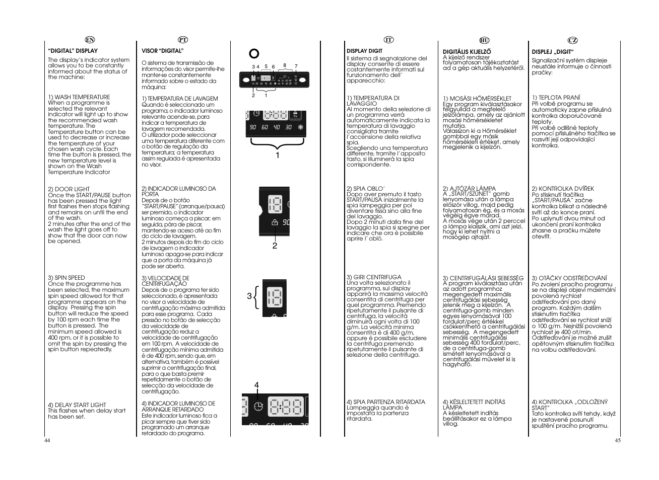 Candy EVOW 4963D-S User Manual | Page 23 / 53