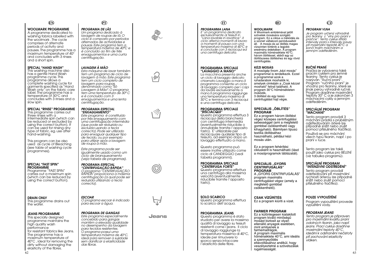 Candy EVOW 4963D-S User Manual | Page 32 / 53