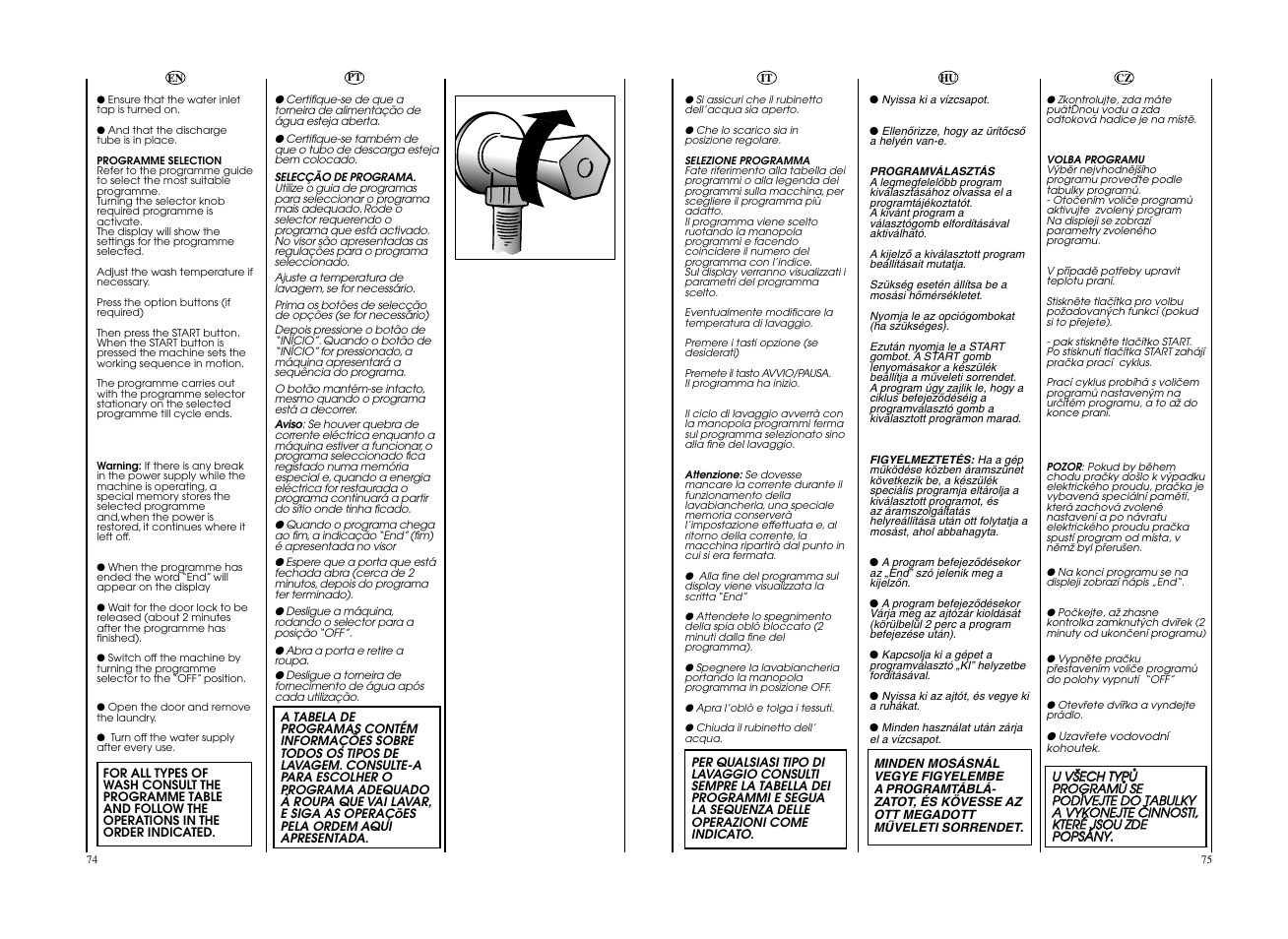 Candy EVOW 4963D-S User Manual | Page 38 / 53