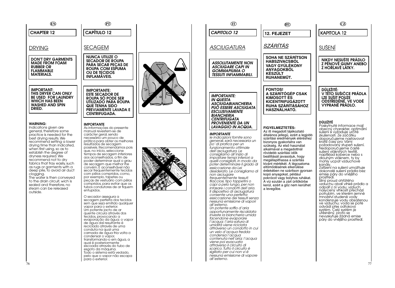 Candy EVOW 4963D-S User Manual | Page 39 / 53