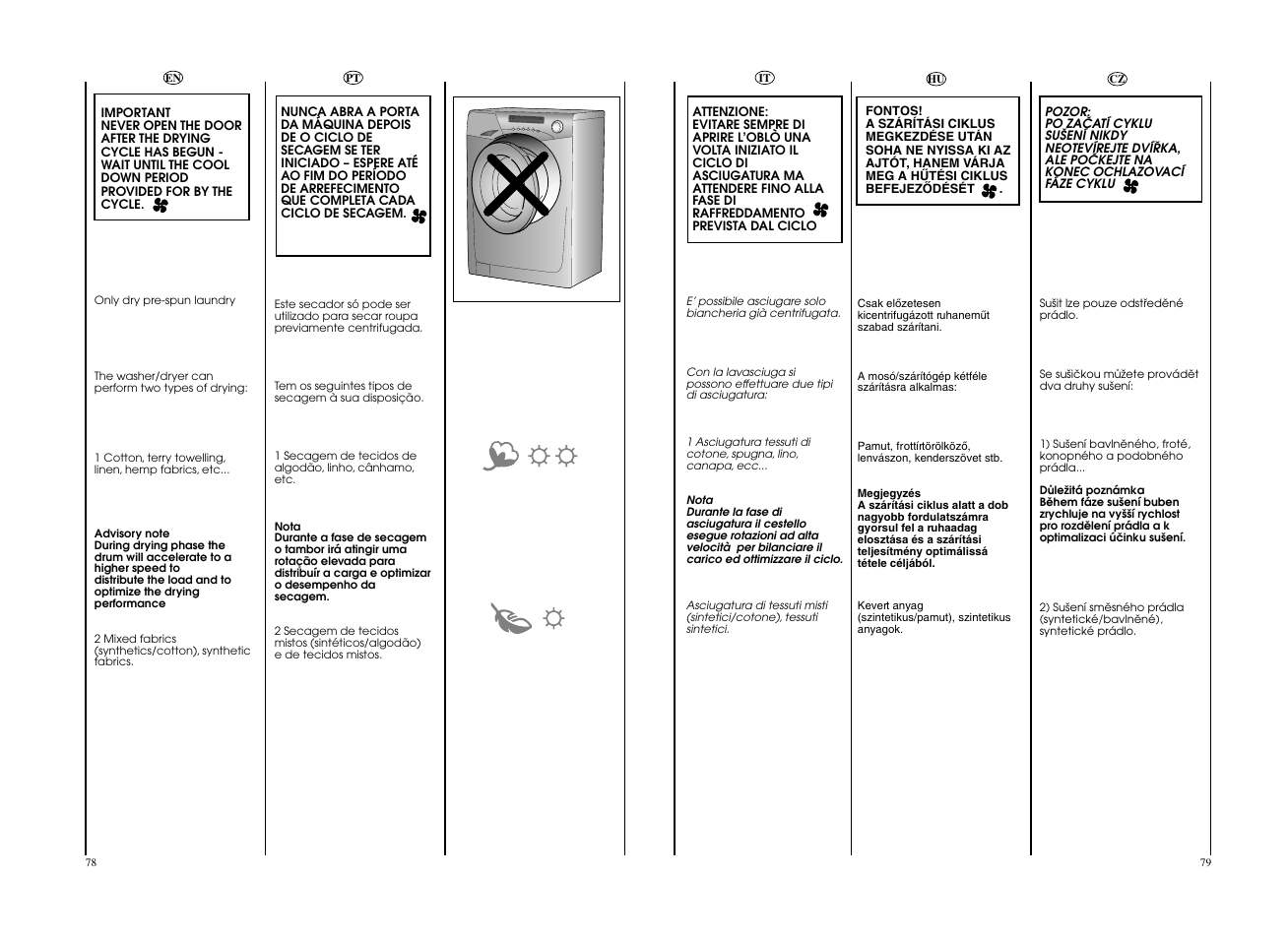 Candy EVOW 4963D-S User Manual | Page 40 / 53