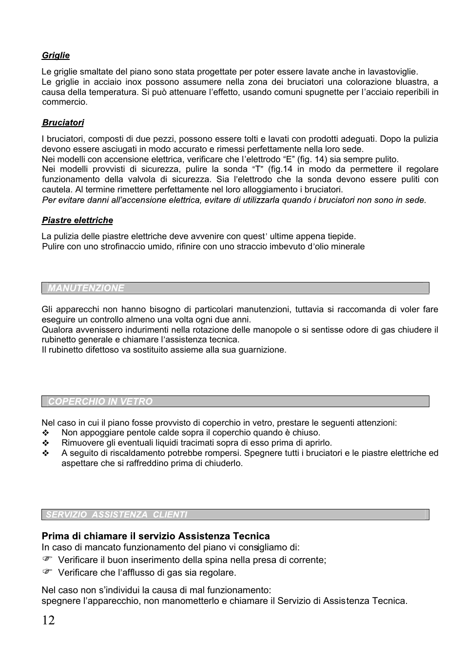 Candy PL 31 ASX User Manual | Page 14 / 78