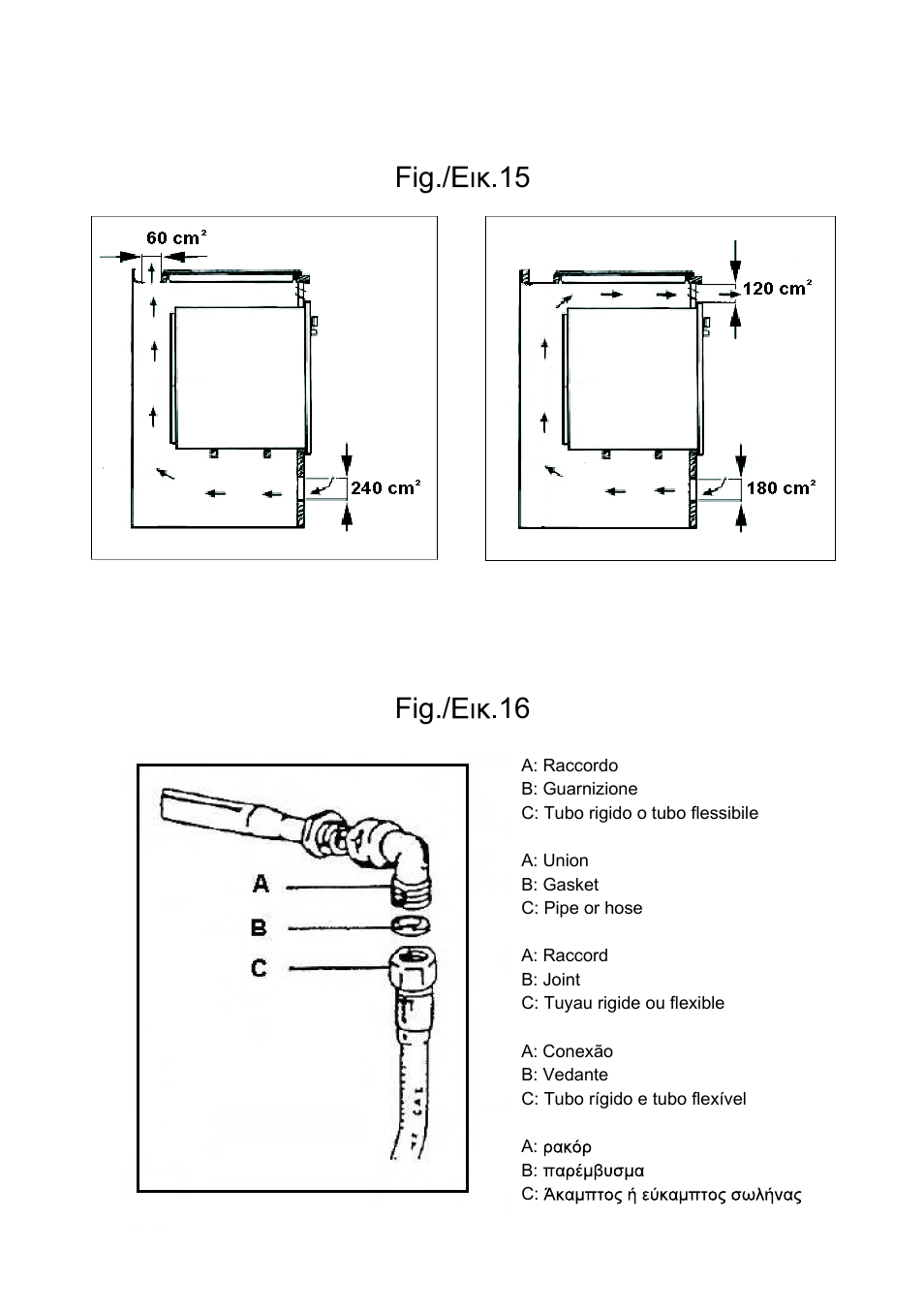 Fig./ .15 fig./ .16 | Candy PL 31 ASX User Manual | Page 70 / 78