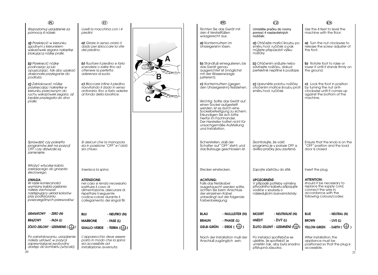 Ab c | Candy GO F108__L1-S User Manual | Page 11 / 41