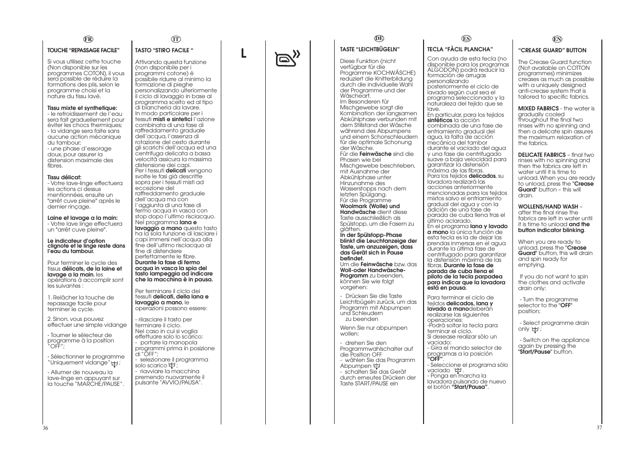 Candy GO 1472DEHC-37S User Manual | Page 19 / 41