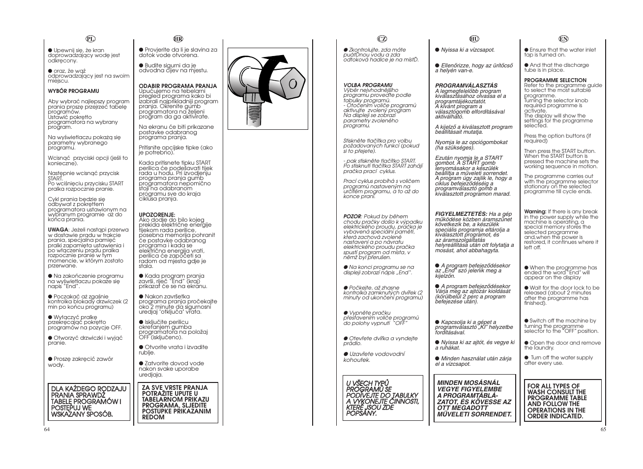 Candy COS 105DF-16S User Manual | Page 33 / 41