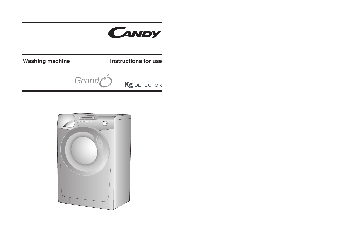 Candy GO 1282D-UK User Manual | 17 pages