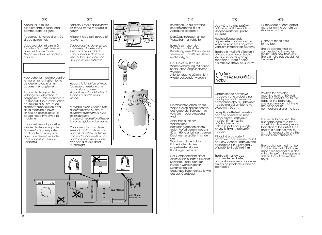 Candy GO W485D-01S User Manual | Page 10 / 53