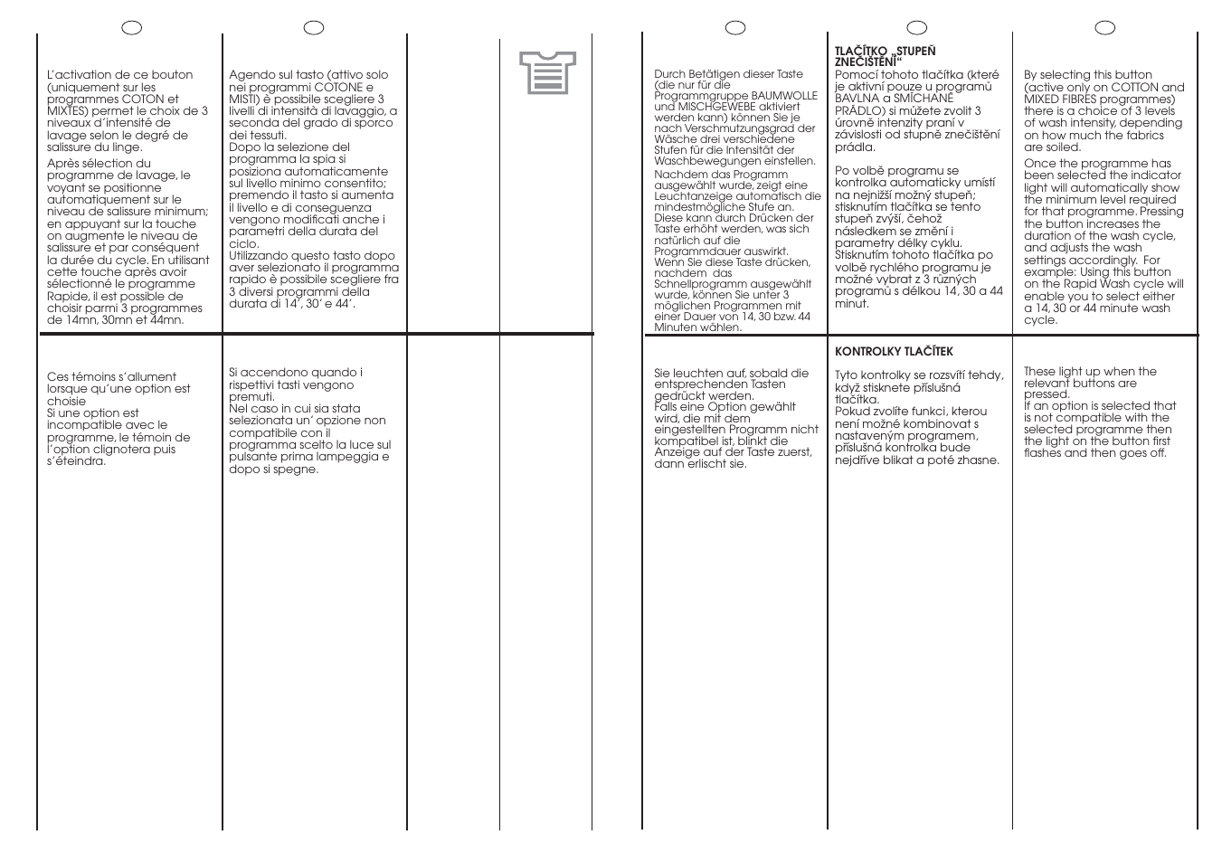 Candy GO W485D-01S User Manual | Page 16 / 53