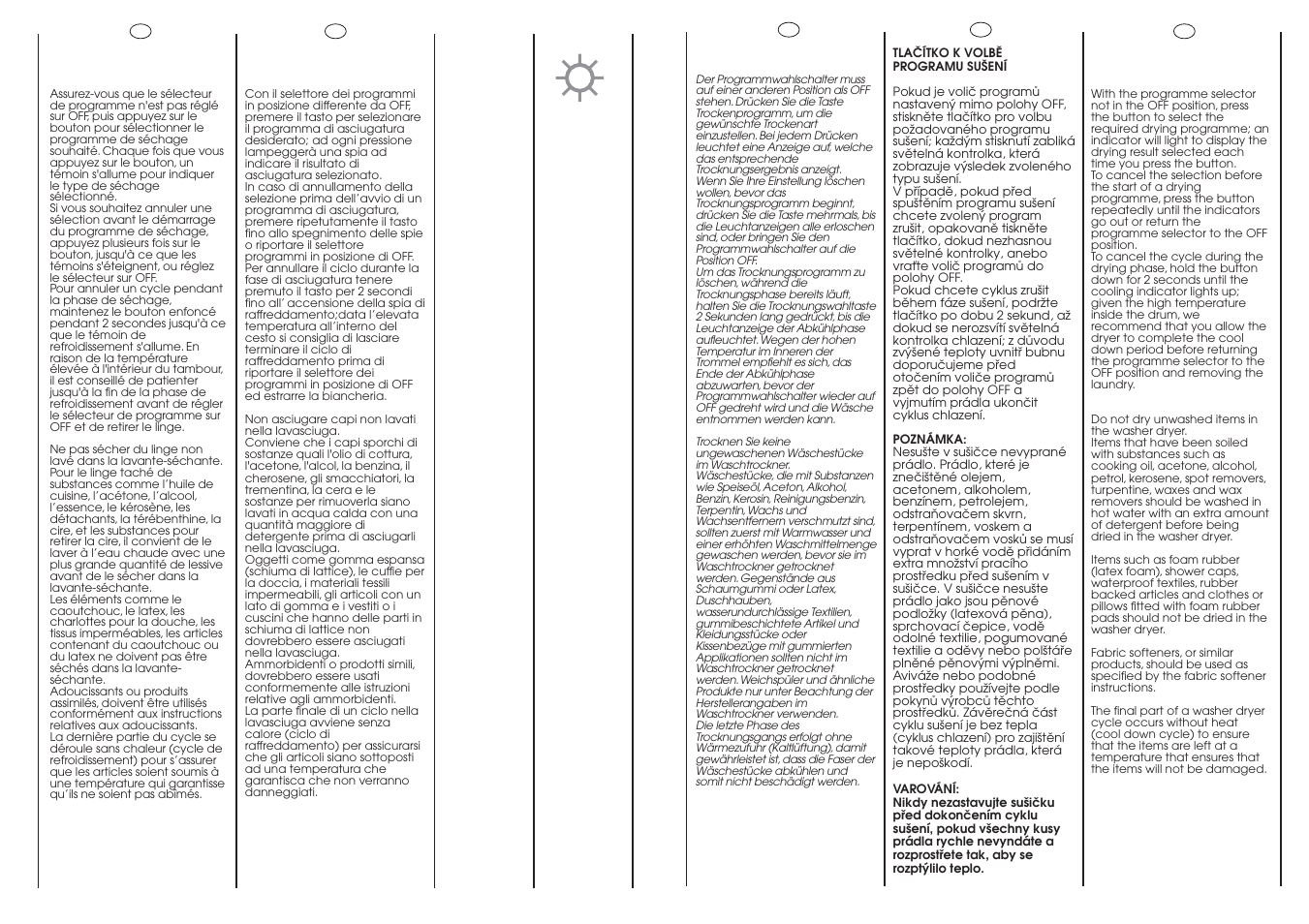 Candy GO W485D-01S User Manual | Page 20 / 53