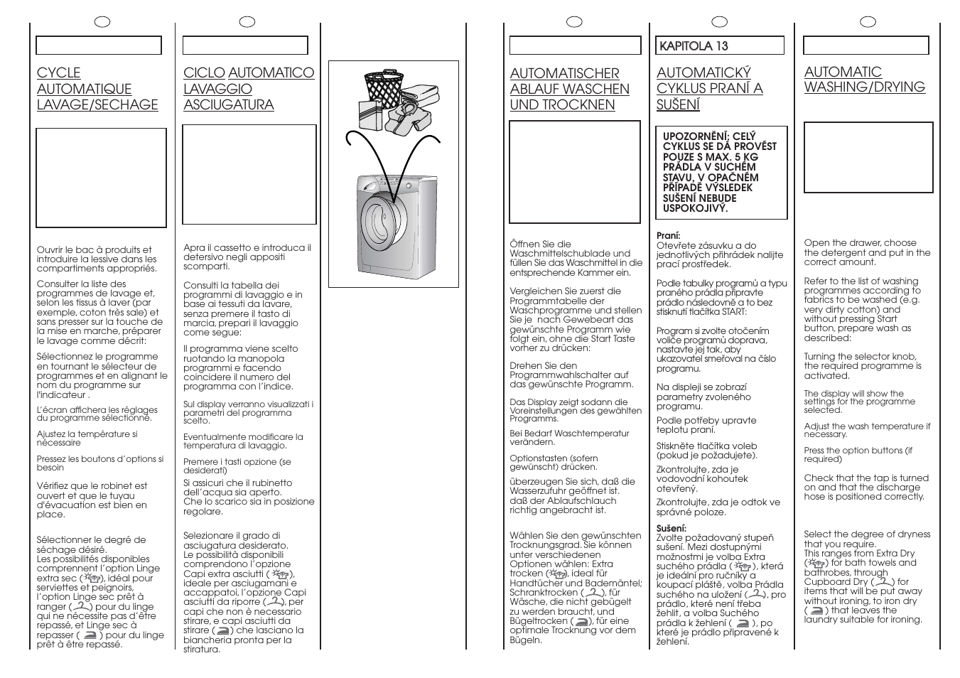 Candy GO W485D-01S User Manual | Page 44 / 53