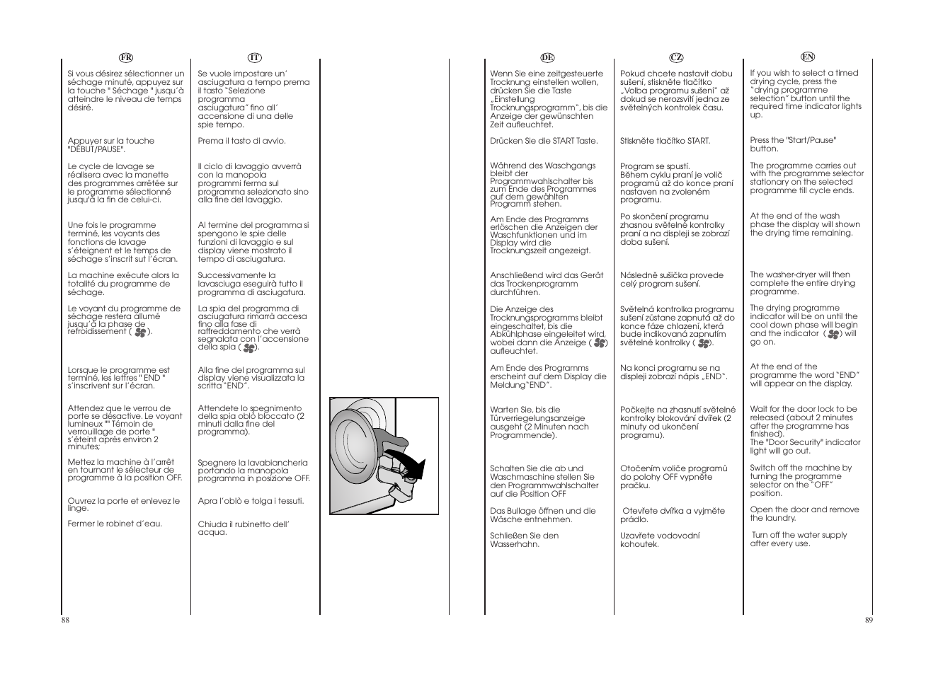 Candy GO W485D-01S User Manual | Page 45 / 53