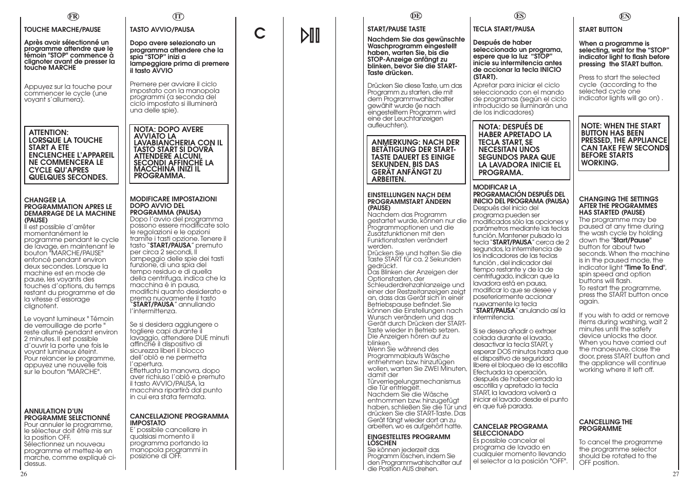 Candy LBCM2106.5-04S User Manual | Page 14 / 41