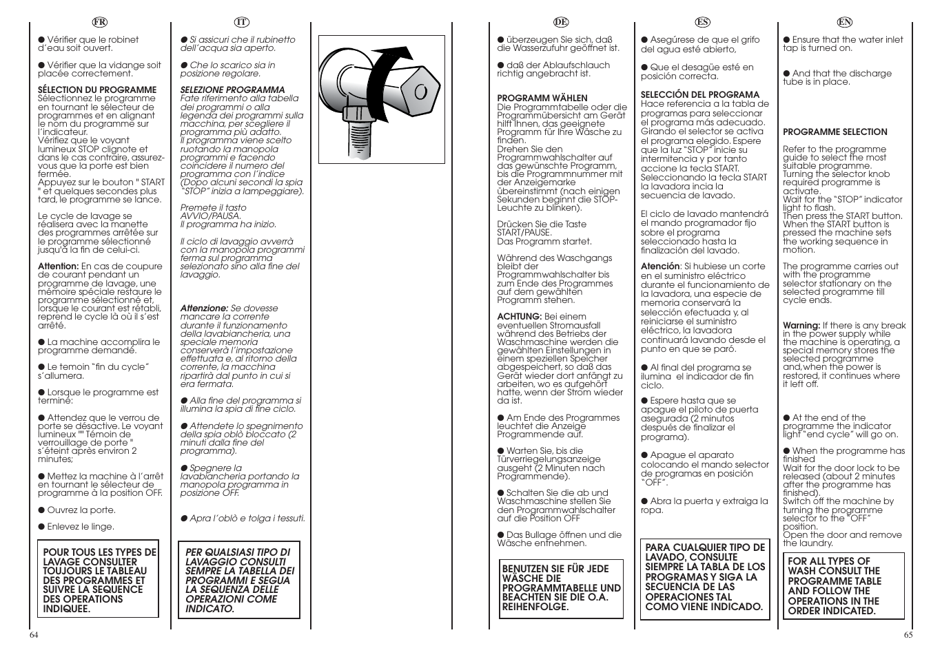 Candy LBCM2106.5-04S User Manual | Page 33 / 41