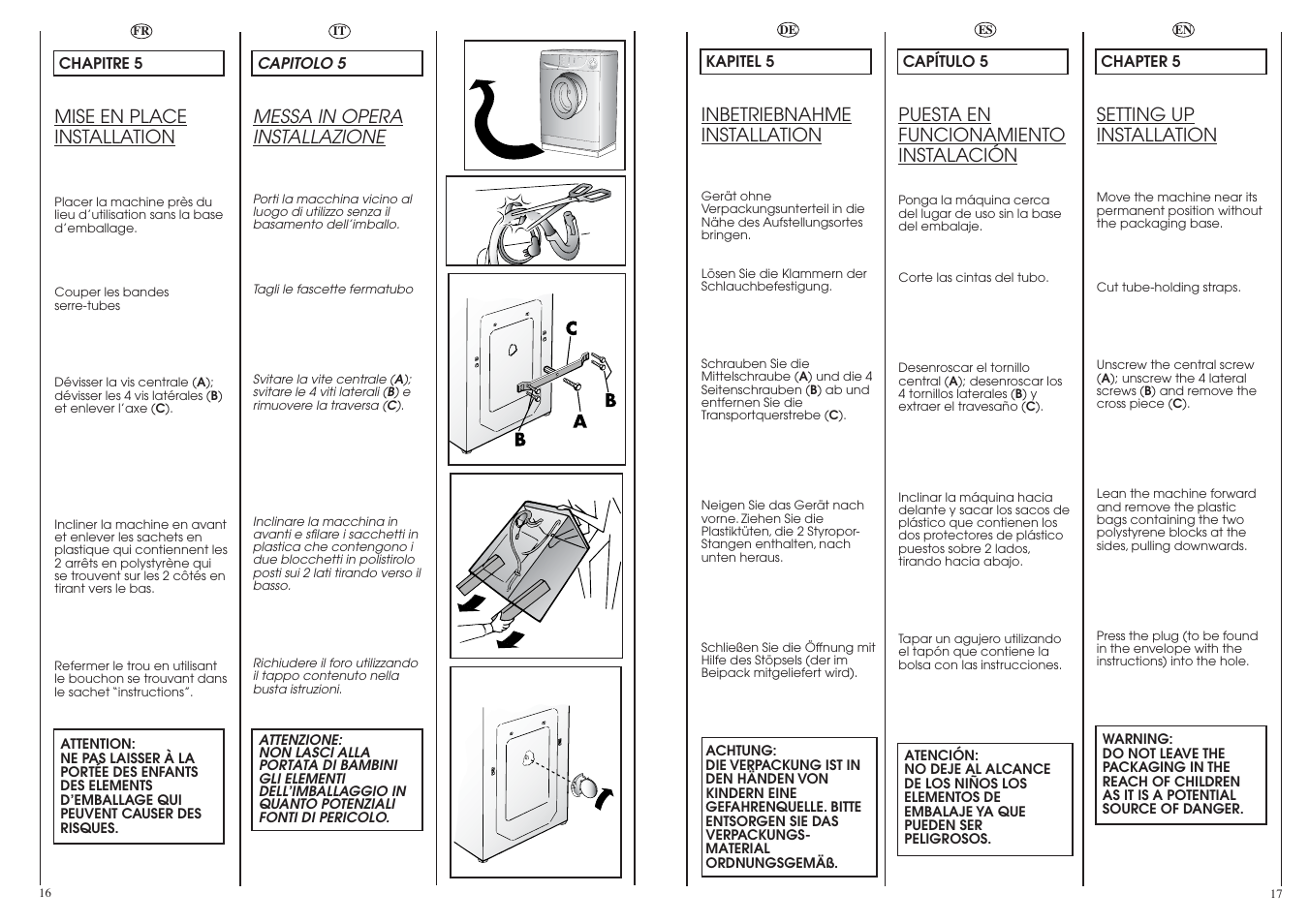Candy LBCM2106.5-04S User Manual | Page 9 / 41