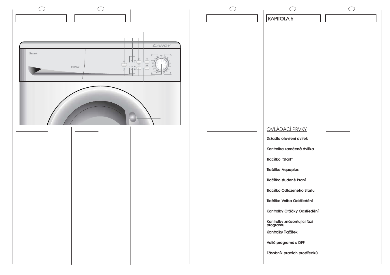Candy CMF 105 User Manual | Page 12 / 41