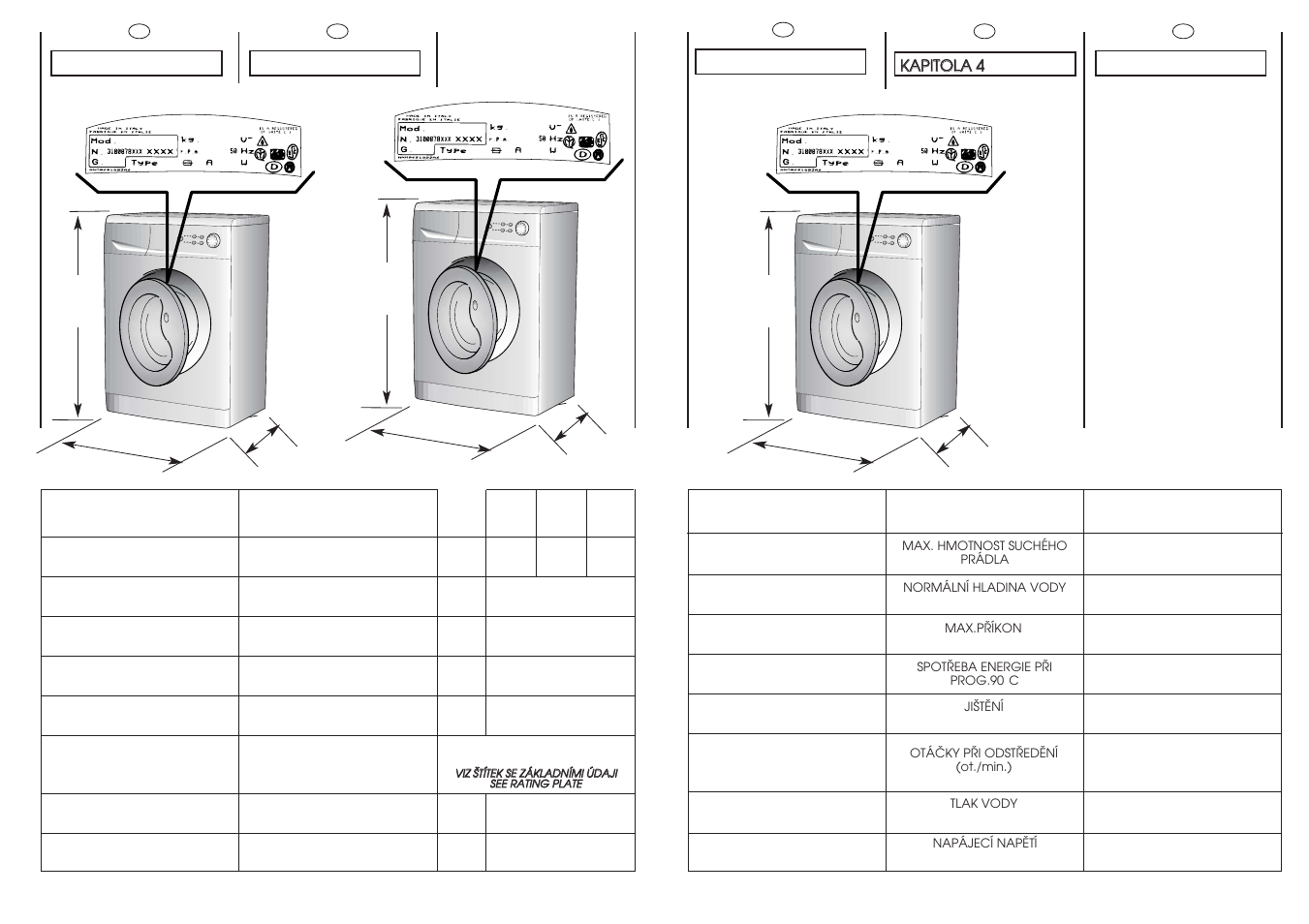 Candy CMF 105 User Manual | Page 8 / 41
