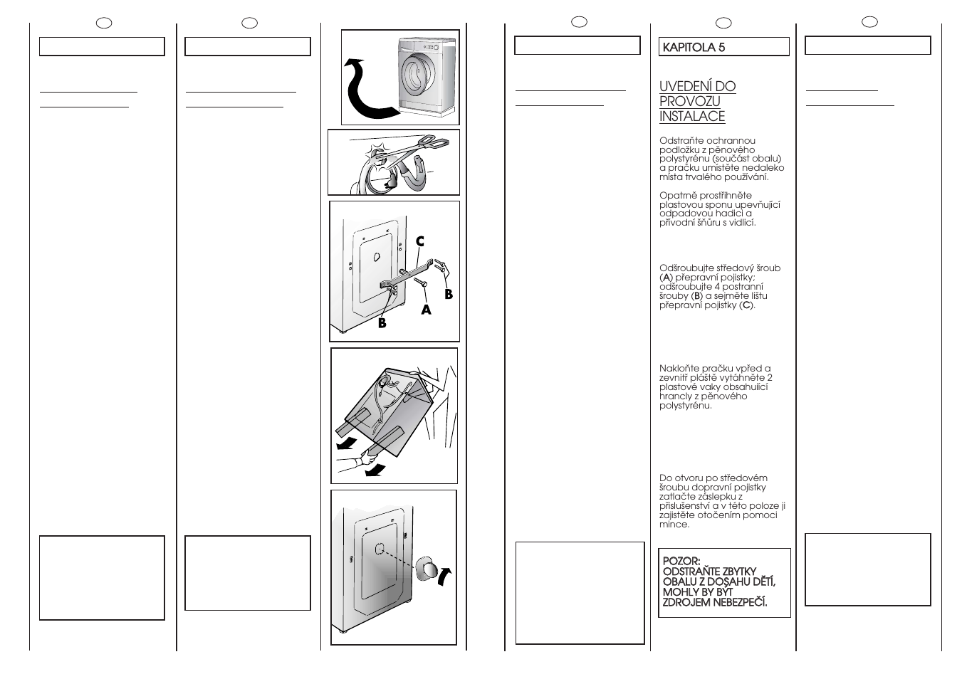 Candy CMF 105 User Manual | Page 9 / 41