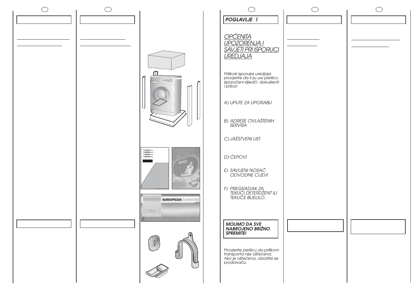 Candy CM F085-03S User Manual | Page 4 / 41