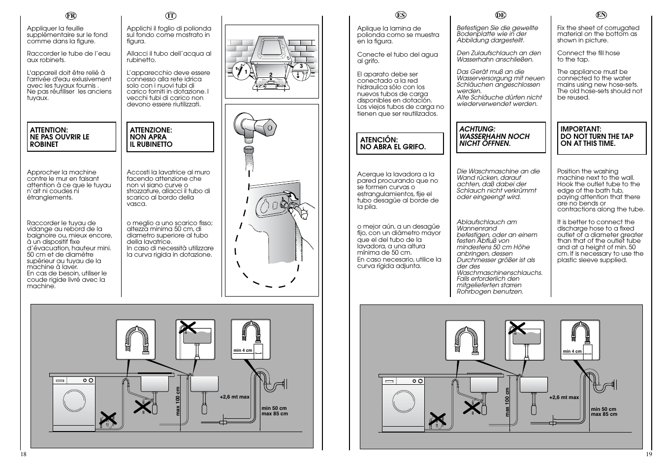 Candy ICL 80 T User Manual | Page 10 / 33
