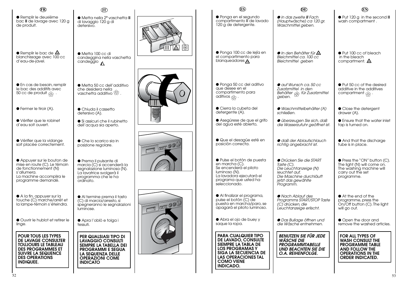 Candy ICL 80 T User Manual | Page 27 / 33