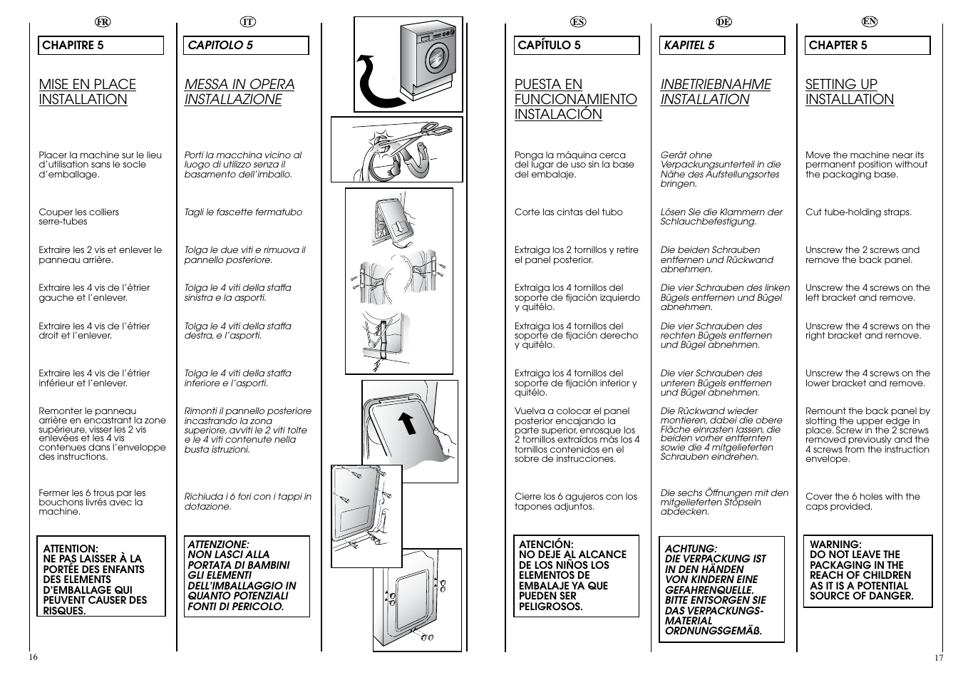 Candy ICL 80 T User Manual | Page 9 / 33