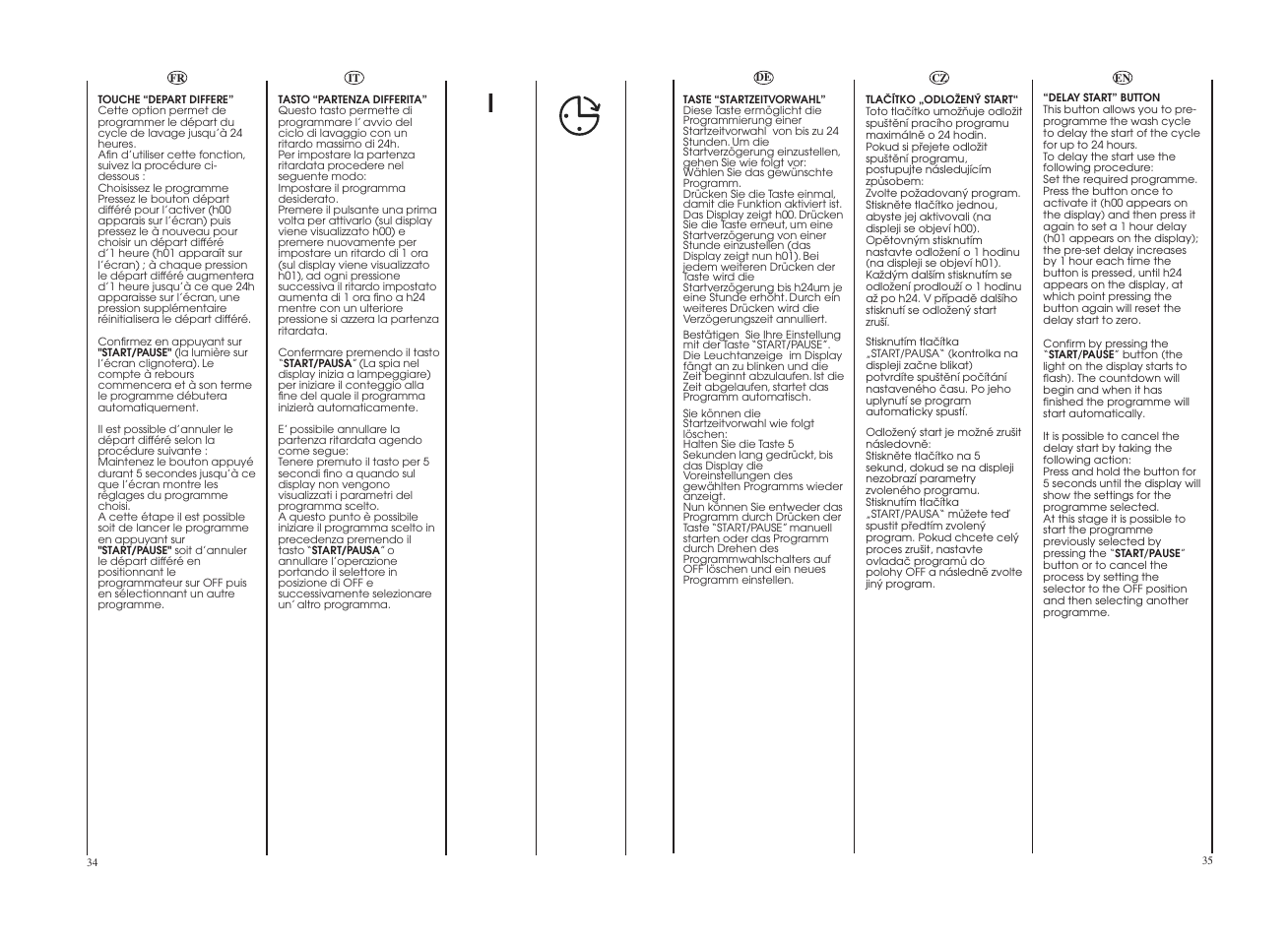 Candy GO 1292DE-37S User Manual | Page 18 / 41