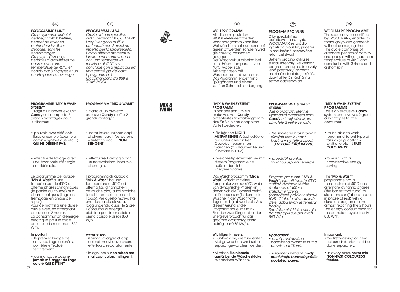 Candy GO 1292DE-37S User Manual | Page 30 / 41