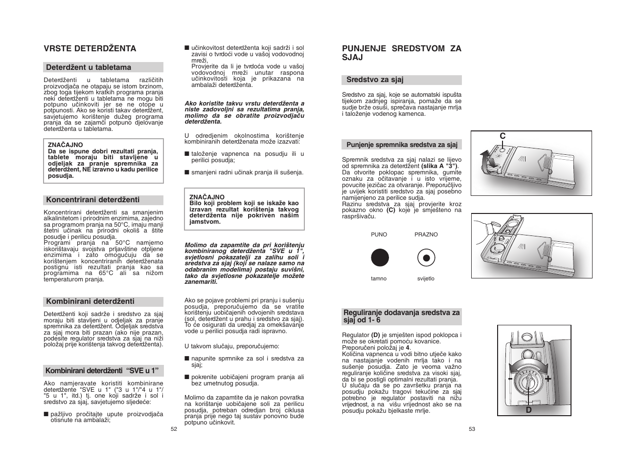 Candy CDI 5012E10 User Manual | Page 27 / 69