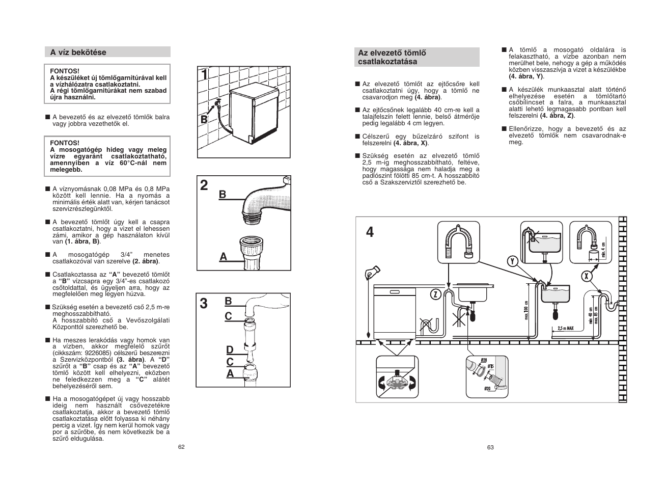 Candy CDI 5012E10 User Manual | Page 32 / 69